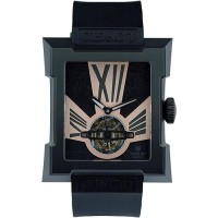 Asmara Tourbillon Watches for Men, Titanium DLC Black Case